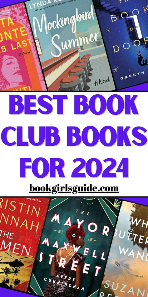 Graphic Book Covers for Best Book Club Books for 2024 Kindle, Art, Inspiration, Best Book Club Books, Good Book Club Books, Book Club Reads, Book Club Recommendations, Must Read Novels, Book Club Books