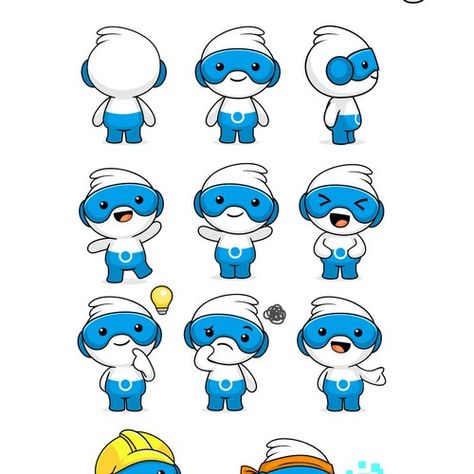 Kawaii, 3d Character, Web Design, Mascot, Mascot Design, Cartoon Logo, Cartoon Character Design, ? Logo, Cartoon Characters