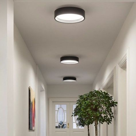 Industrial, Ceiling Lamp, Lamp Decor, Hallway Lamp, Louis Poulsen, Hallway Light Fixtures, Lighting Design, Corridor Lighting, Plafond Design
