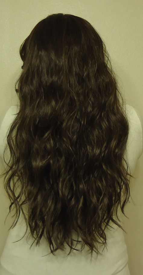 Piercing, Long Curly Hair, Wavy Extensions, Wavy Hair Extensions, Thick Hair Styles, Hairdo For Long Hair, Curly Hair Styles, Messy Wavy Hair, Natural Wavy Hair