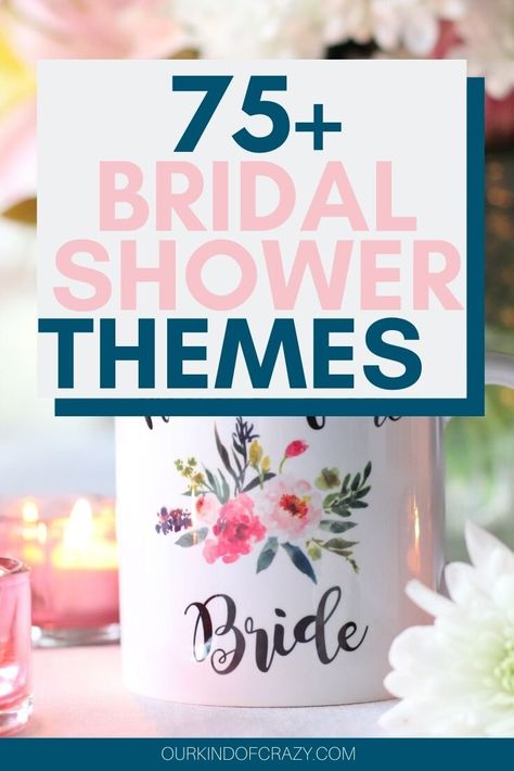 Bridal Shower Themes: Ideas She Will Love in 2020 - ourkindofcrazy.com Ideas, Bridal Shower Gifts, Unique Bridal Shower Themes, Personal Bridal Showers, Bridal Shower Theme, Wedding Shower Themes, Unique Bridal Shower, Wedding Shower, Bridal Shower