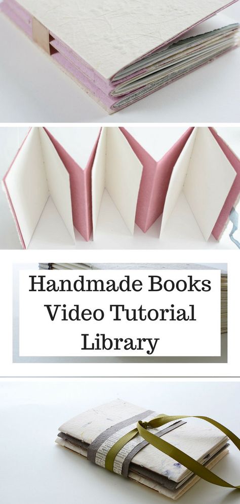 Bookmark this list of handmade book tutorials - video and photo tutorials #handmadebook #crafttutorial Diy, Handmade Journals, Amigurumi Patterns, Handmade Crafts, Origami, Handmade Yarn, Handmade Book, Bookbinding Tutorial, Diy Book