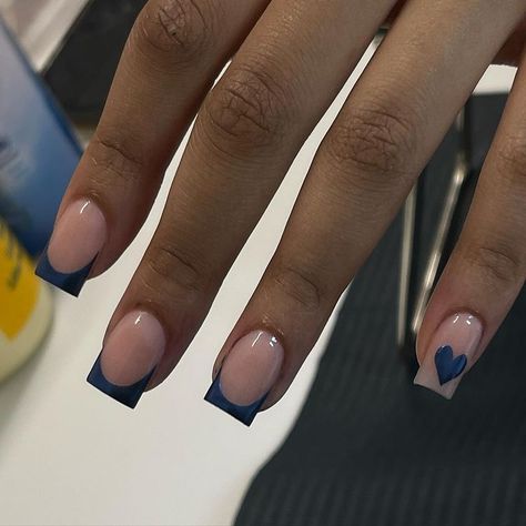 French tips are a must for my clients 😅 _____________________________ #nails #nailappointment #nailsofinstagram #nailart #nailsonfleek… | Instagram Acrylics, Square Nails, Best Acrylic Nails, Square Acrylic Nails, Acrylic Nail Tips, Nail Inspo, Gel Overlay Nails, Unique Acrylic Nails, French Tip Nails