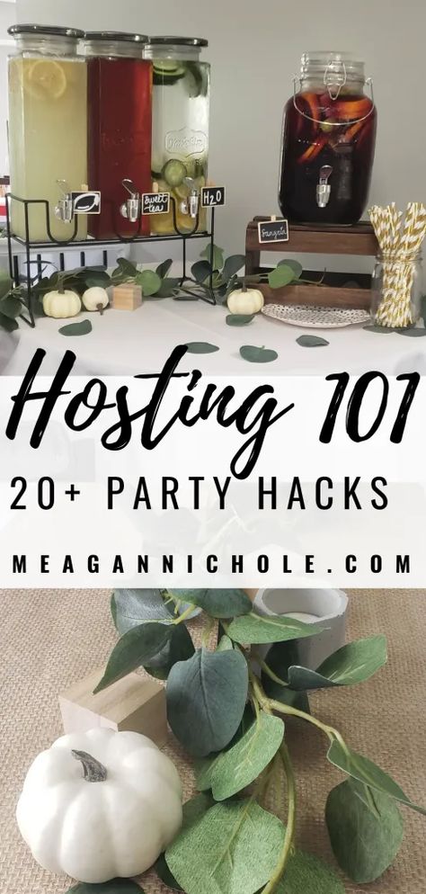 Brunch, Diy, Hostess Hacks, House Party Checklist, Host A Party, Housewarming Party Food, House Party Hacks, Housewarming Party, Hostess