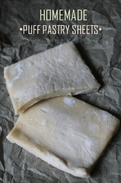 Homemade Puff Pastry Sheets / Puff Pastry Dough from Scratch / Flaky Buttery Puff Pastry Sheets - Yummy Tummy Cannoli, Dessert, Pie, Desserts, Cake, Puff Pastry Sheets, Puff Pastry Dough, Puff Pastry Homemade, Easy Puff Pastry