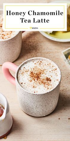 Recipe: Honey Chamomile Tea Latte — Recipes from The Kitchn Desserts, Healthy Recipes, Smoothies, Matcha, Coconut Milk, Chamomile Tea, Tea Latte Recipe, Tea Latte, Tea Recipes