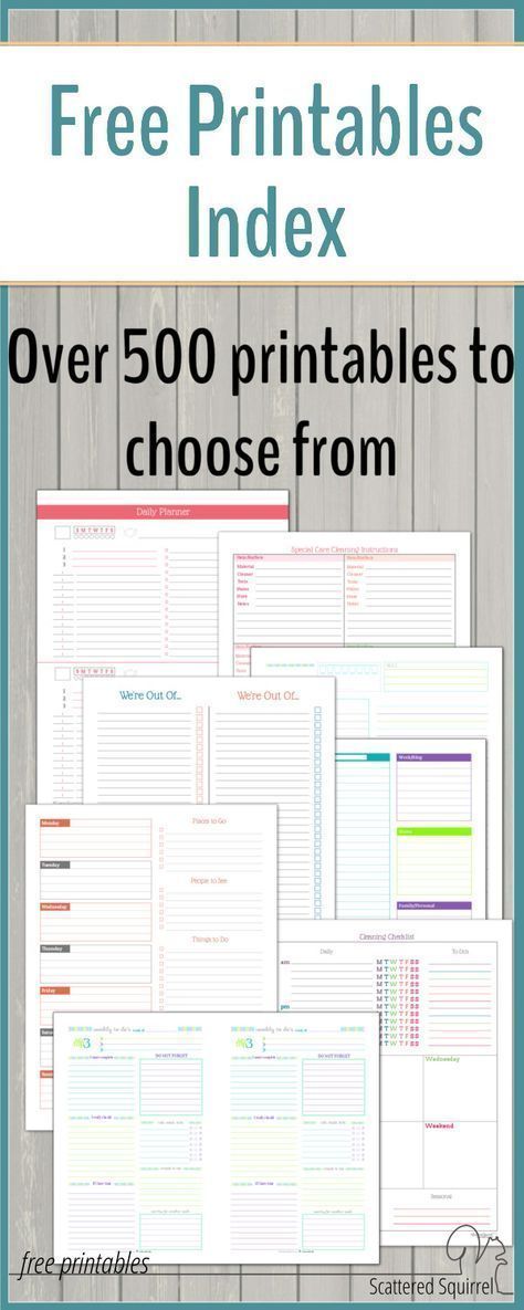 Over the years I’ve created and shared more than 300 printables here on the blog. Keeping track of all of them and, more importantly, making them easy for you to find can be a bit of a challenge. Below you will find the links to each and every single printable I’ve ever created and shared. ... Read More about Free Printables Index Home Management Binder, Organisation, Reading Planner Free Printable, Free Organizing Printables, Free Daily Planner Printables, Free Budget Printables, Free Planner Inserts, Budget Binder Free Printables, Daily Planner Printables Free