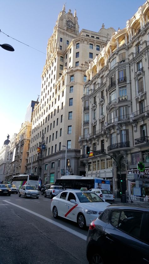 Gran Via Madrid Architecture, Madrid, Istanbul, Trips, Italy, Milan, Madrid Gran Via, Madrid España, Madrid Spain