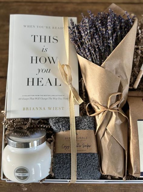 Inspiration, Healing Gift, Tea Gift Baskets, Wellness Gifts, Reading Gift Basket, Spa Gift Basket, Spa Gift Box, Get Well Gifts, Tea Gift Box
