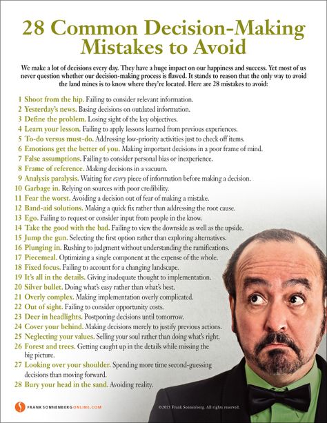 28 Common Decision-Making Mistakes to Avoid Inspiration, Leadership Development, Coaching, Leadership, Decision Making Skills, Decision Making, Decision Making Process, Self Help, Decision Making Activities