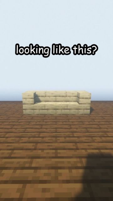 Noa on Instagram: "Tag a friend you would let sit in this sofa😀😉 Follow me for more cool daily minecraft videos #minecraft #reels #viral #minecraftmemes #minecraftbuilds" Design, Instagram, Videos, Minecraft Memes, Minecraft Videos, Minecraft Couch, Sit, Minecraft Couch Ideas, Minecraft Sofa Ideas
