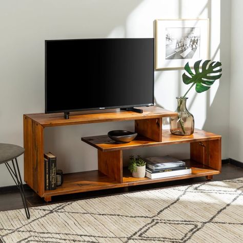 Home Décor, Solid Wood Tv Stand, Wooden Tv Stands, Tv Stand Wood, Tv Stand Console, Tv Stand Designs, Tv Stand Decor, Living Room Tv Stand, Tv Stand
