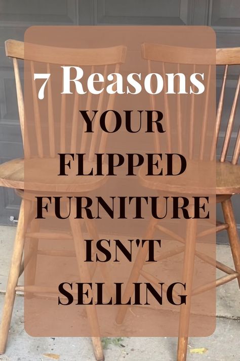 It can be a flipper's biggest hassle. You spend hours - sometimes days - pouring your heart, soul, and literal sweat (and maybe tears!) into a flip. You FINALLY finish and can’t wait to post your final product! You just know it’s going to FLY off the market. Right?? Check out my latest blog for seven important questions to ask yourself about why your flipped furniture might not be selling. Colorado, Flip Furniture For Profit, Refinishing Furniture Diy, Diy Furniture Renovation, Diy Furniture Restoration, Repurposed Furniture Diy, Diy Furniture Makeover Ideas, Rehabbed Furniture, Diy Furniture Finishes