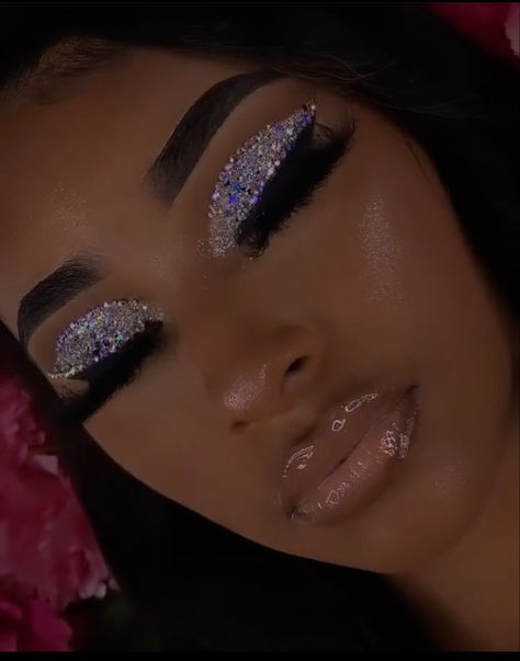 Outfits, Prom Make Up, Prom Eye Makeup, Black Girl Prom Makeup, Prom Makeup Black Girl, Prom Makeup Looks, Prom Makeup, Glamour Makeup, Black Girl Makeup