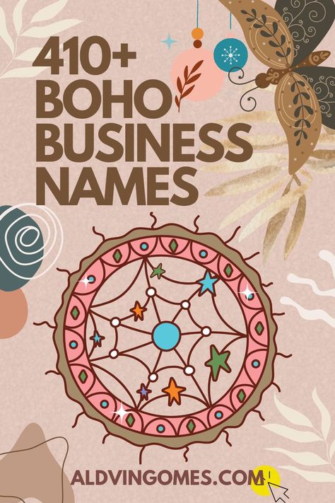 Boho Business Names, Boho Business Names Ideas, Boho Names for Business, Cute Boho Business Names, Earthy Boho Business Names, Boho Photography Business Names, Boho Small Business Names, Boho Craft Business Names, Boho Inspired Business Names, Boho Chic Business Names. Hippies, Vintage, Planners, Inspiration, Boho Chic, Nature, Boho, Ideas, Logos