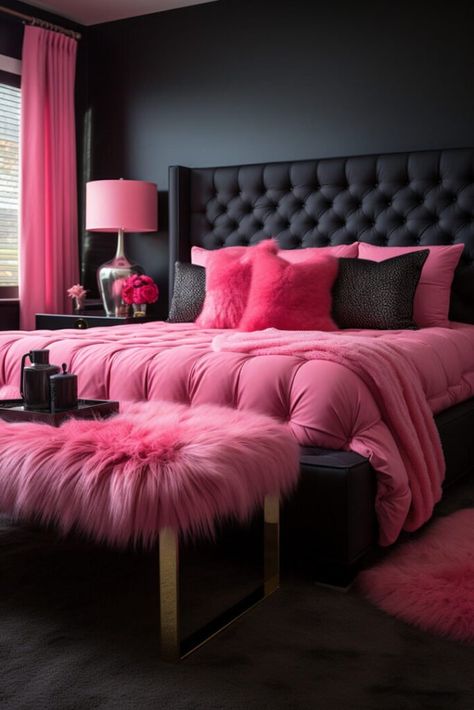pink-bedroom-inspirations- Ideas, Design, Pink Bedroom Decor, Glam Bedroom Decor Pink, Pink Room Decor, Pink Glam Bedroom, Glam Bedroom Decor, Adult Pink Bedroom, Pink Bedroom
