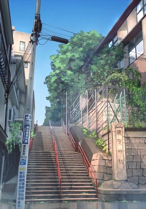 Wattpad, Deviantart, Japan Aesthetic, City Art, Aesthetic Japan, Ghibli, Background, Anime City, Tekenen