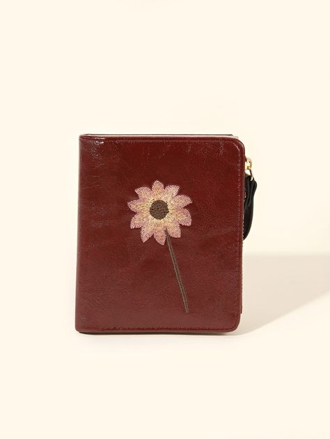 Floral Embroidery Small Purse Vintage, Bordeaux, Bags, Purses, Wallets, Valentino, Purses And Bags, Printed Wallets, Wallets For Women
