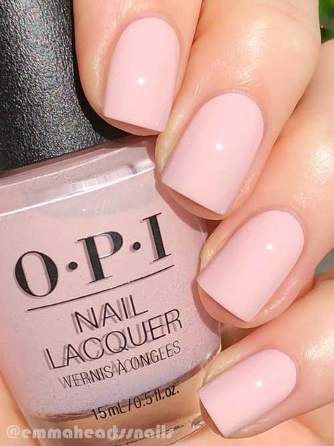 Short Square Light Pink Nails with OPI Pink in Bio Manicures, Ideas, Engagements, Opi Gel Nail Polish, Opi Nail Polish, Opi Nail Colors, Opi Nail Polish Colors, Opi Gel Nails, Opi Pink Nail Polish