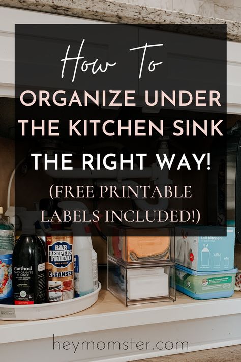 Diy, Inspiration, Design, Ikea, How To Organize Under Kitchen Sink, Organizing Under Kitchen Sink, Organize Under Kitchen Sink, Organization Under Kitchen Sink, Organize Under Sink