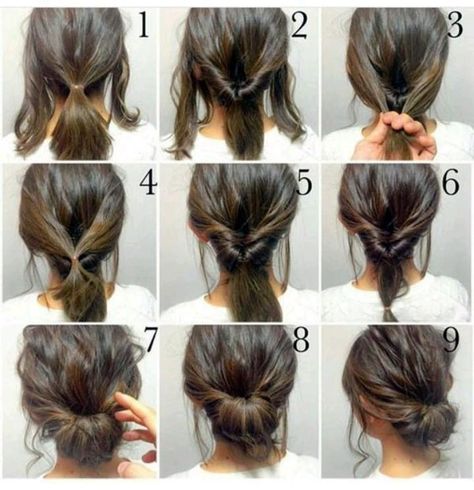 Long Hair Styles, Hairstyle, Braided Hairstyles, Hairstyles For School, Hair Updos Tutorials, Quick Hairstyles, Hair Updos, Trending Hairstyles, Diy Updo