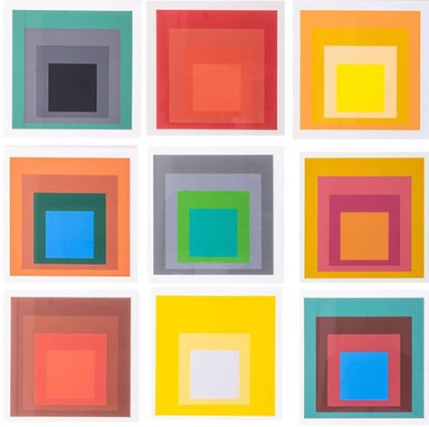 Bauhaus, Op Art, Paul Klee, Josef Albers, Josef Albers Color, Fine Art Prints, Joseph Albers, Museum Of Modern Art, Bauhaus Art