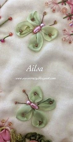Embroidery Designs, Silk Ribbon Embroidery, Embroidery Stitches, Ribbon Embroidery Tutorial, Ribbon Embroidery, Silk Ribbon Embroidery Patterns, Ribbon Embroidery Kit, Silk Ribbon Embroidery Tutorial, Hand Embroidery Patterns
