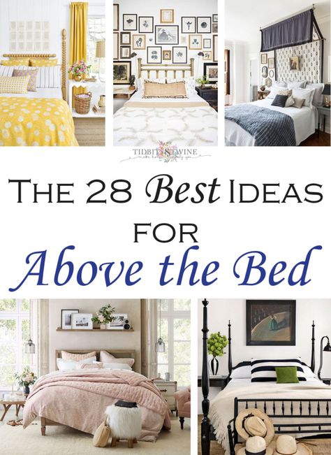 Queen, Diy, Ideas, Inspiration, Bath, Desserts, Decoration, Top Of Bed, What To Hang Above Bed