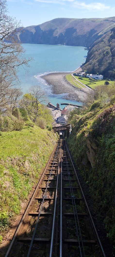 Lynton & Lynmouth Rail Cliffway Summer, England, Devon, Places, Celebration, Cornwall, Dream, Inspo, Gap