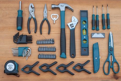 Tool Box, Tool Set, Tool Kit, Metal Working, Basic Tool Kit, Repair And Maintenance, Hand Tool Sets, Household Tools, Home Tools