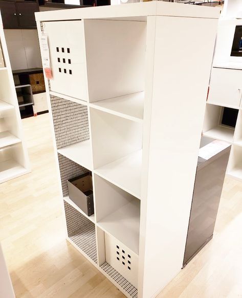 Ikea Classroom Hack for Storage. Going to Ikea can be overwhelming but with these 10 simple Ikea Classroom Hacks you can find what you are looking for easier and quicker. Ikea, Ikea Must Haves, Ikea Kallax Bookshelf, Ikea Kallax Shelf Unit, Kallax Ikea, Ikea Pegboard, Storage Hacks, Kallax Shelf Unit, Ikea Kallax Shelf