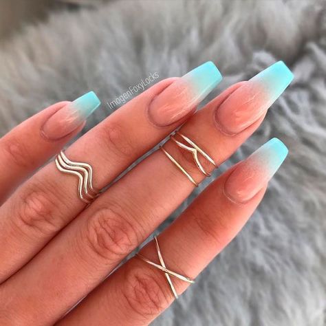 How to do Ombre Nails Designs? ★ See more: https://naildesignsjournal.com/how-to-do-ombre-nails/ #nails Colourful Nail Designs, Acrylic Nail Designs, Nail Designs, Cute Acrylic Nails, Coffin Nails Designs, Nail Designs Tutorial, Colorful Nail Designs, Nail Designs Summer, Ombre Nail Art Designs