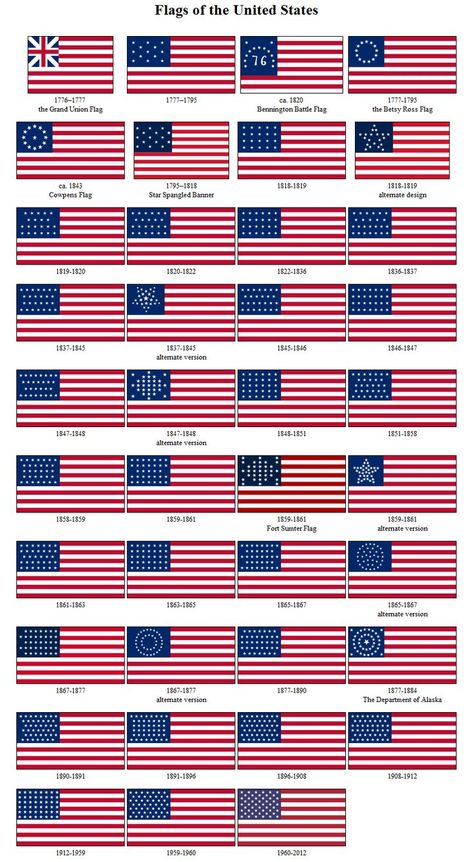 The layout of the stars was officially standardized in 1912, while the colors were standardized in 1934. #history #historicalfacts Presidents, American Flag, Usmc, Marines, American, Usa Flag, Us Flags, Military History, Bandera