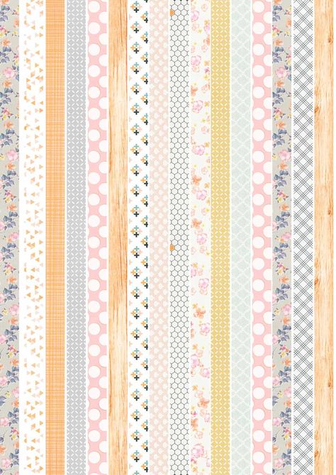 Hybrid How-To | Make Your Own Washi Tape | The Digital Press Decoupage, Invitation Templates, Free Wedding, Printable Scrapbook Paper, Wedding Invitation, Printable Paper, Printable Planner Stickers, Scrapbook Paper, Diy Stationery