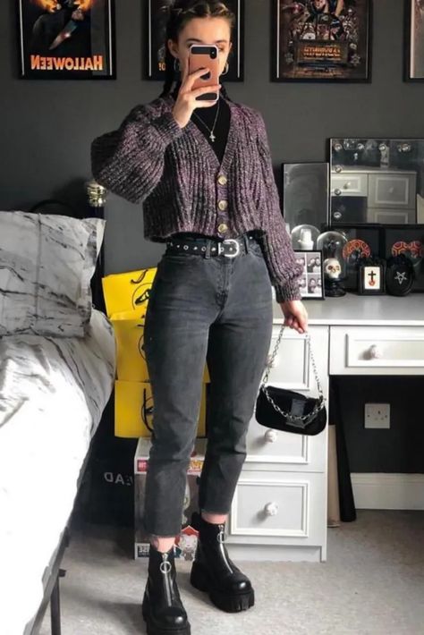 Edgy Outfits, Outfits, Casual, Grunge Outfits, Todays Outfit, Jessie, Alternative Outfits, Outfit Inspo, Fashion Outfits