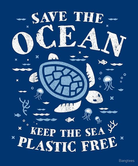 Save the ocean design. #environmental #plasticpollution #planet #turtle #saveturtles #ocean #tshirtdesign The Ocean, Summer, Design, Save The Sea Turtles, Sea Turtle, Ocean Cleanup, Ocean Pollution, Ocean Day, Save Our Oceans
