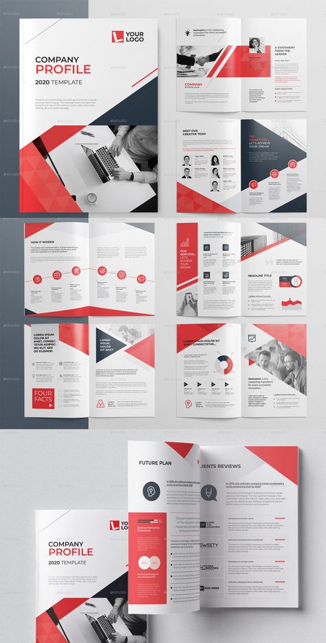 Company Brochure Template Word, AI. 16 custom layout pages. Editorial, Dashboard Design, Interface Design, Company Brochure, Corporate Brochure, Company Profile Design Templates, Brochure Design Layout, Corporate Brochure Design, Company Profile Template