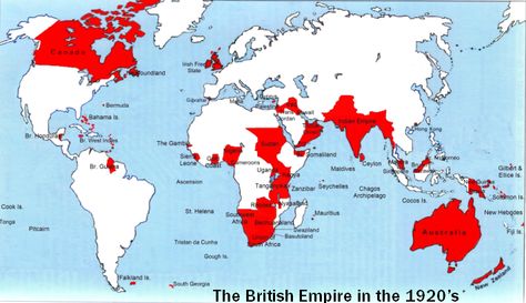 The British Empire 1920 British, Vietnam, Commonwealth, Empire, World History, England, Africa, Great Britain, Historical Maps