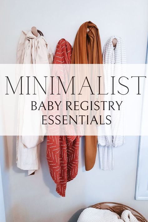 Tips and tricks for creating your minimalist baby registry and my list of top minimalist baby essentials. Tips, Minimalist, Top, Live, Newborn, Minimalist Baby, Kinder, Family, Essentials