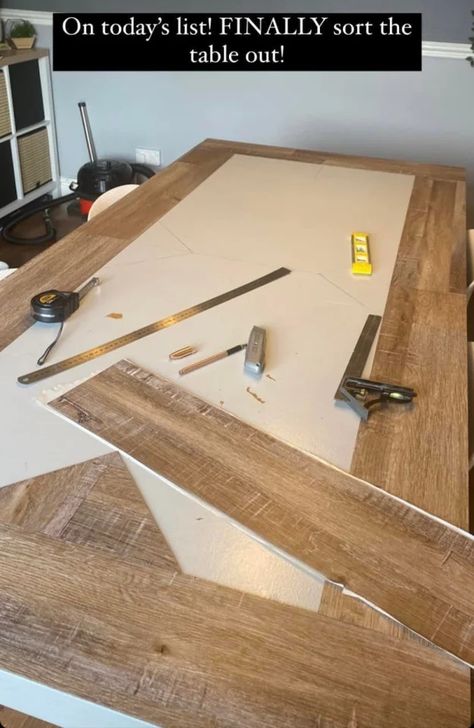 Upcycling, Design, Plywood Table, Diy Dining Table, Dinning Table Diy, Diy Wooden Table, Diy Dining Room Table, Wooden Table Top, Diy Dining Room