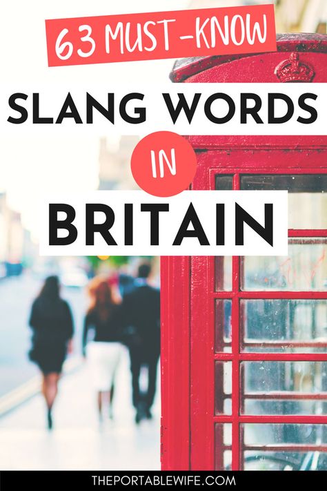 Confused by the differences between British vs American words and slang? These translations will help you understand common British phrases. | British vs American slang | Common British sayings list | British words list | British vs American sayings | Moving to the UK tips | Moving to London tips | Life in the UK tips | British English vs American English words list | England, British, British Slang Words, British Sayings, British Vs American Words, British Terms, British Phrases, British Slang, American English Words