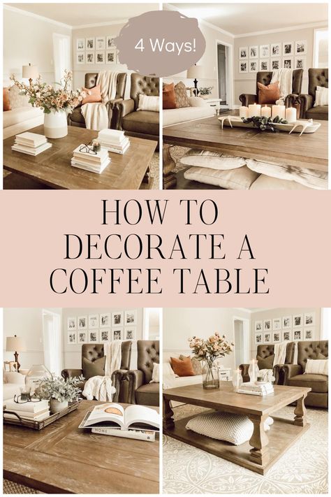 Design, Inspiration, Decoration, Diy, Decorating Coffee Tables, Large Coffee Tables, Coffee Table Styling, Coffee Table Decor Living Room, Coffee Table Tray