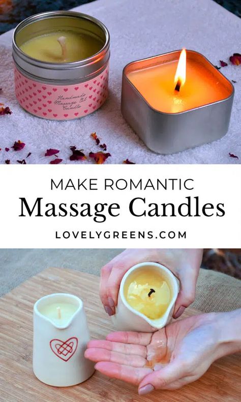 Diy, Diy Massage Candle, Diy Candles Homemade, Massage Candle, Massage Candle Recipe, Diy Soy Candles, Diy Aromatherapy, Massage Oil Candle Diy, Candle Making