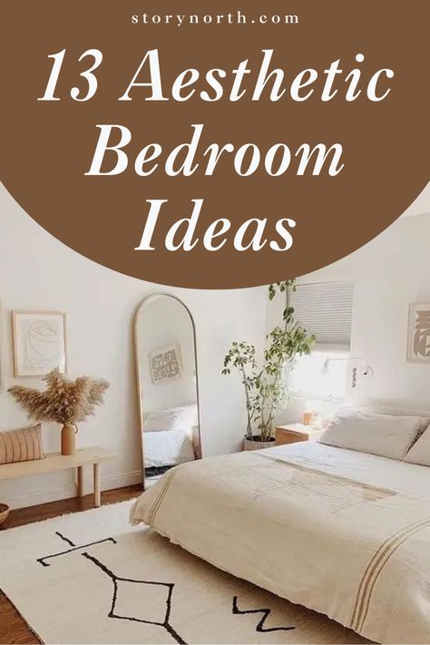 Say goodbye to boring bedrooms and hello to your new favorite relaxation spot! From cozy accents to chic decor, these aesthetic bedroom ideas will leave you feeling inspired. #bedroomideas #interiorinspo #homedesign #cozyhome #dreamybedroom Decoration, Inspiration, Design, Calming Bedroom, Bedroom Inspirations For Small Rooms, Bedroom Inspo Cozy, Bedroom Inspiration Cozy, Bedroom Ideas For Small Rooms Cozy, Bedroom Inspirations Cozy Color Schemes