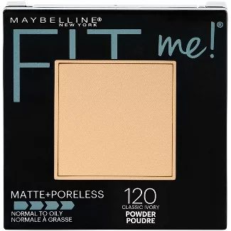 Maybelline Fit Me Powder : Target Face Powder, Maybelline, Maybelline Fit Me Powder, Powder Makeup, Matte Face Powder, Fit Me Matte And Poreless, Matte Powder, Powder, Oily