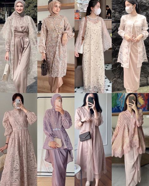 Outfits, Kebaya Hijab, Kebaya Modern Hijab, Model Kebaya Modern, Model Kebaya, Gaun Kondangan, Hijab, Kebaya Dress, Batik Kebaya