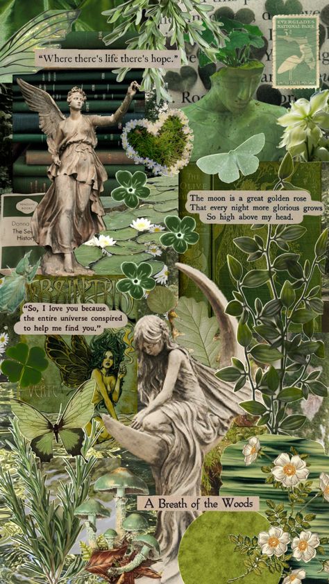 Vintage, Art, Art Deco, Green Nature, Green Nature Wallpaper, Vintage Plant Aesthetic Wallpaper, Nature Aesthetic, Plant Aesthetic, Plant Wallpaper