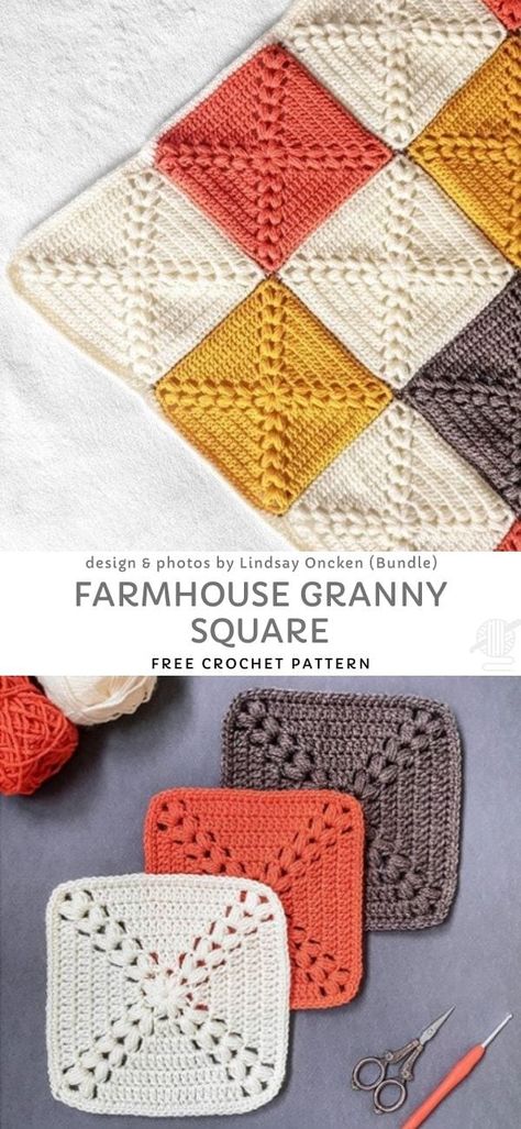 Fun Easy And Colorful Crochet Blankets - Pattern Center Granny Squares, Crochet Squares, Crochet, Granny Square Projects, Granny Squares Pattern, Granny Square Blanket, Granny Square Pattern Free, Granny Square Patterns, Granny Square