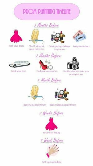 Homecoming, Prom, Prom Checklist, Prom Prep, Prom Planning, Prom Tips, Prom Planning Timeline, Senior Prom, Prom Inspiration