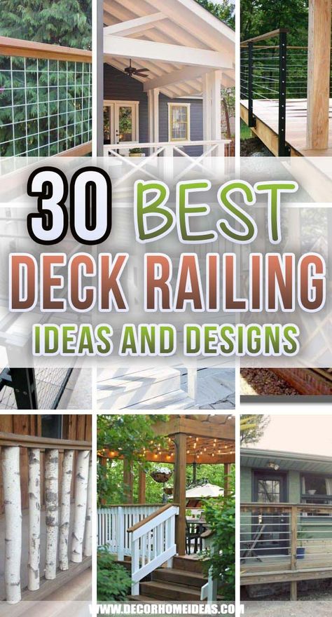 Design, Gardening, Decks, Deck Railing Diy, Deck Railing Ideas Cheap, Deck Railing Ideas On A Budget, Deck Railing Kits, Deck Wire Railing Ideas, Porch Railing Diy